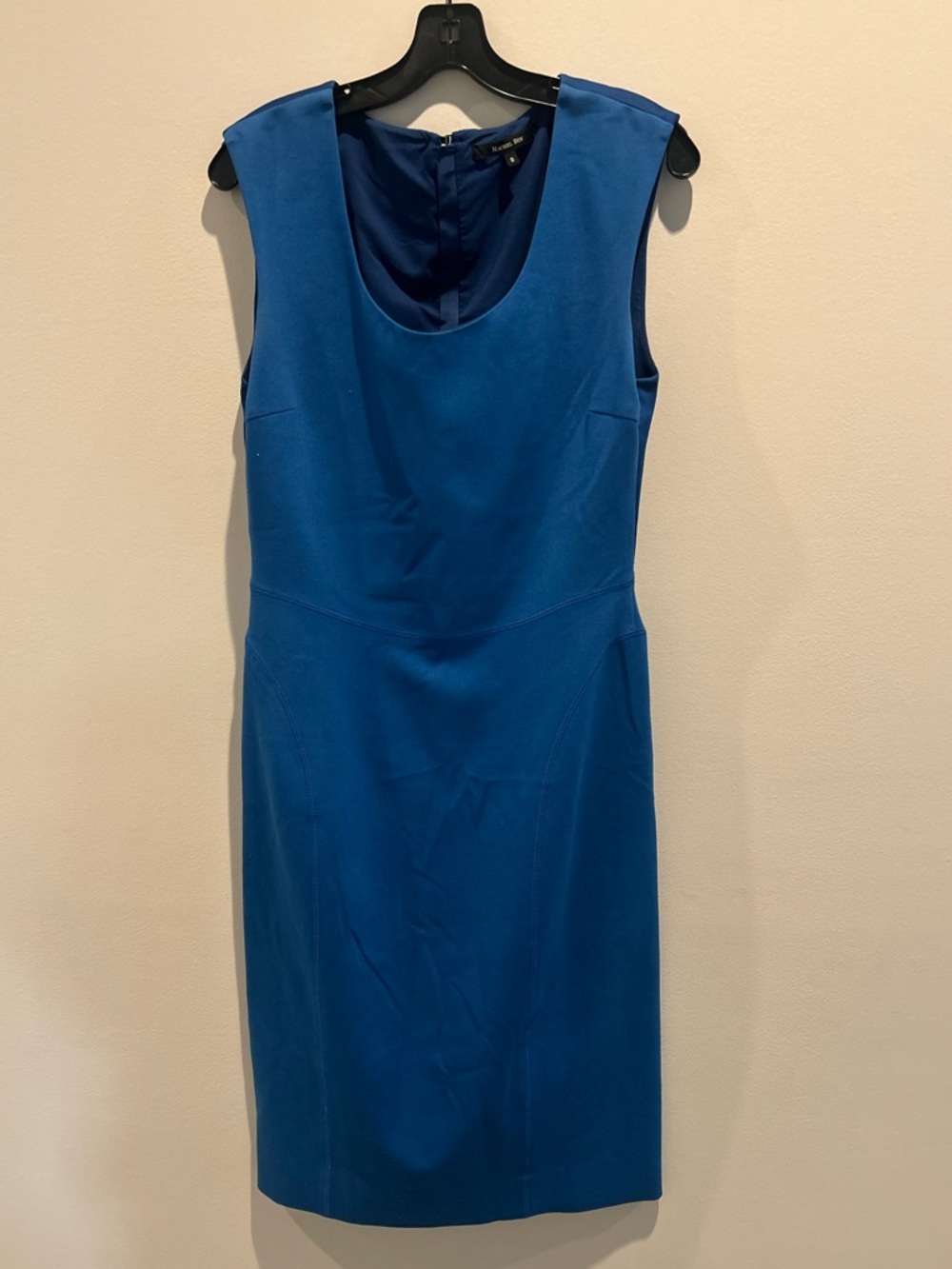 Rachel Roy Sleeveless Blue Sheath Dress Size 8